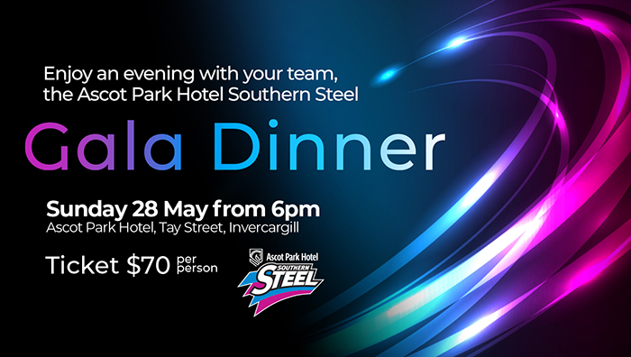 Steel Gala Dinner. Tickets Available NOW