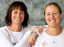 Megan Dehn and Wendy Frew