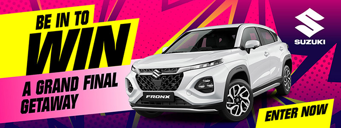 Be in to Win a Grand Final Getaway - Click to Enter