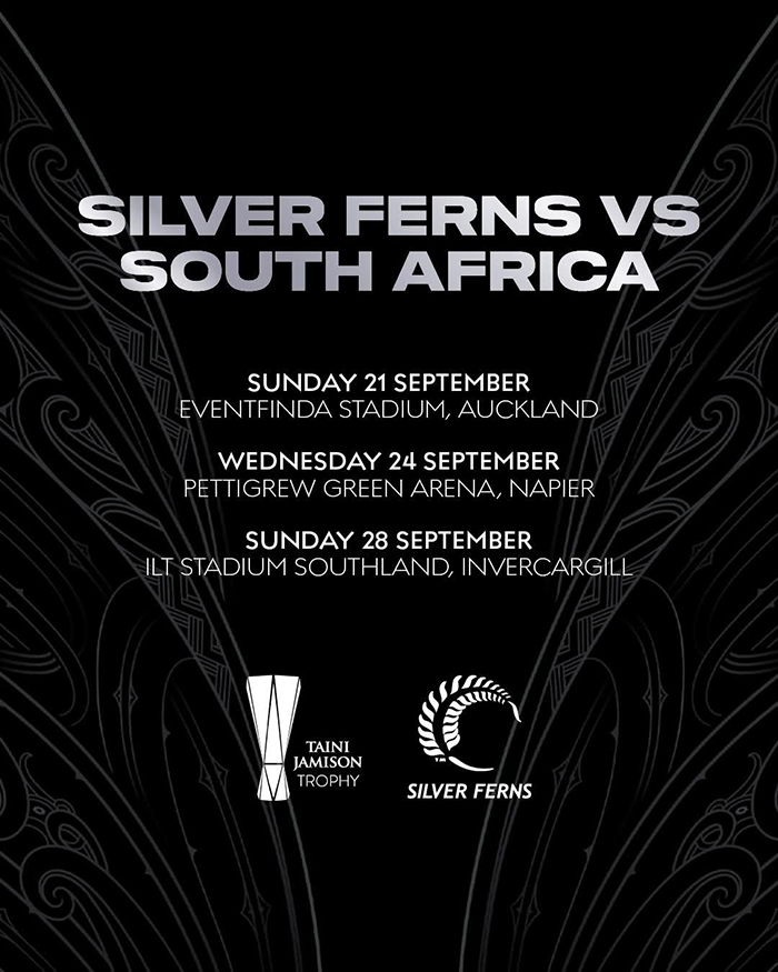 Silver Ferns vs South Africa - get your tickets TODAY! 