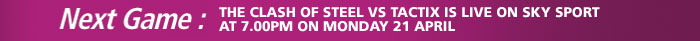 Steel Vs Tactix Steel Vs Tactix