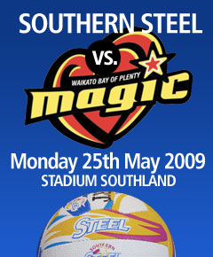 Steel vs Magic - Monday 25th May Steel vs Magic - Monday 25th May